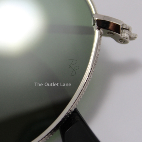 Model Display Ray-Ban Round Metal Silver Mirror RB3447 - Picture 13 of 16
